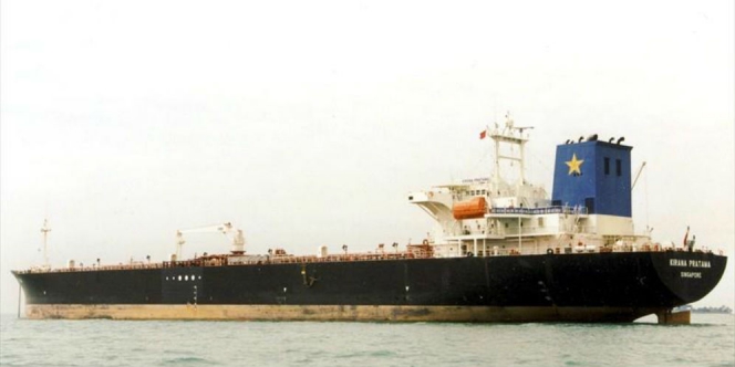 Kapal Tanker Indonesia Mengalami Kecelakaan Diperairan Singapura