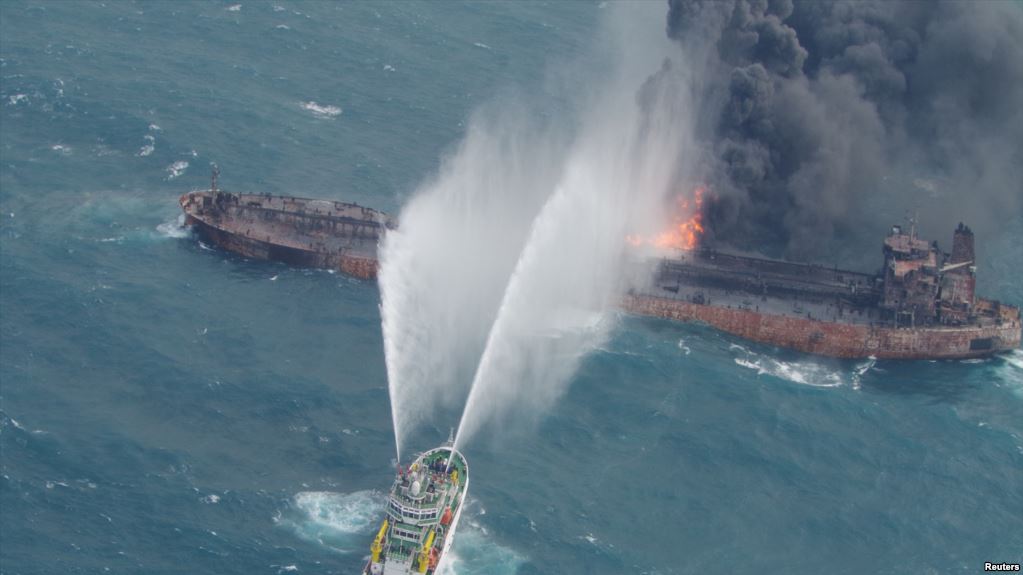Kapal Tanker Iran Terseret Ke Perairan Jepang